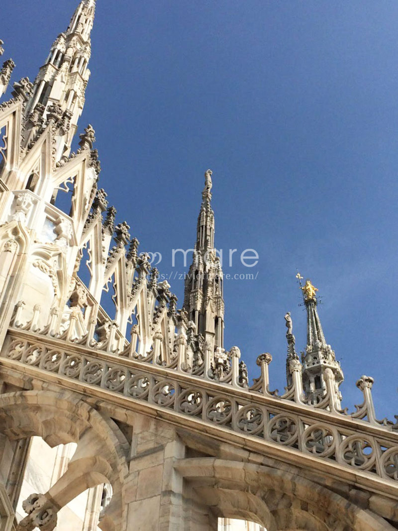 8月のミラノの歩き方！気温や服装など観光に役立つポイント6つ大聖堂テラス