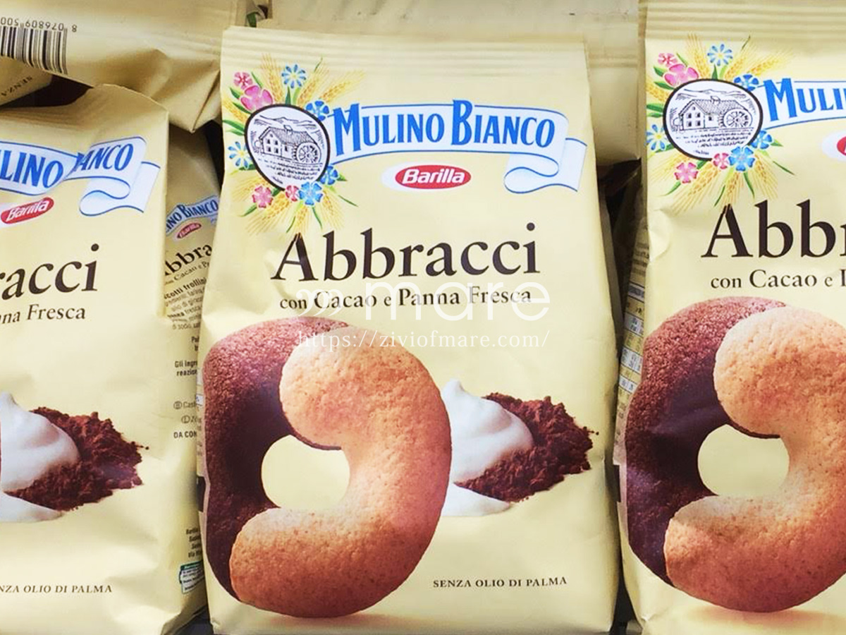 イタリア人にとっての駄菓子？お土産にもおすすめの昔からあるお菓子Abbracci（アブラッチ）